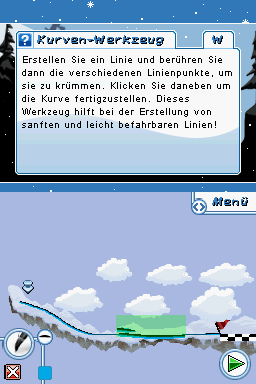 Line Rider Freestyle screenshot 4 for Nintendo DS